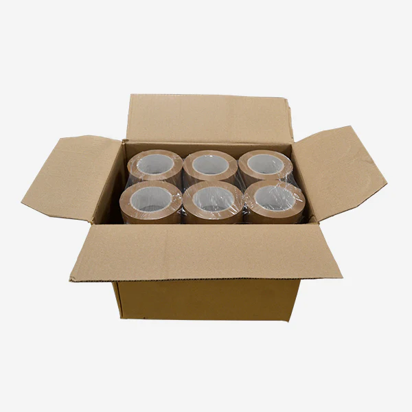 Bandă adezivă PVC 50 mm x 132 m - imagine 2